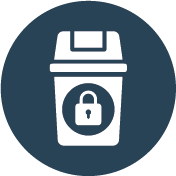 Icono contenedores de seguridad